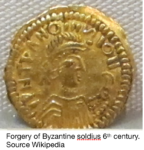 counterfeit gold coin