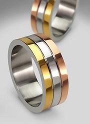 ring of gold and silver