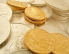 silver and gold coins