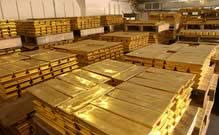 pallets of gold
